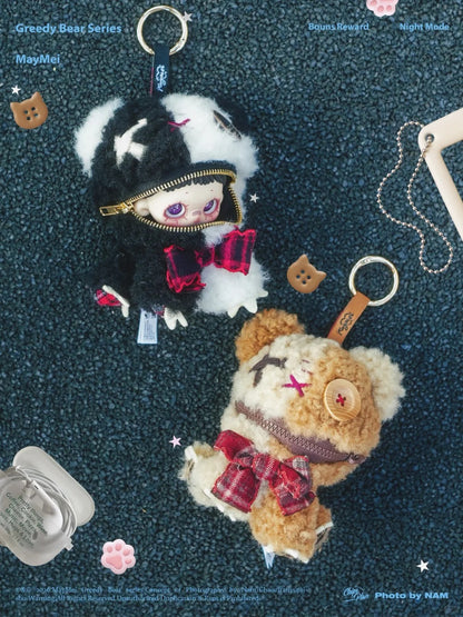 MayMei Greedy Bear Series Plush Doll Blind Box