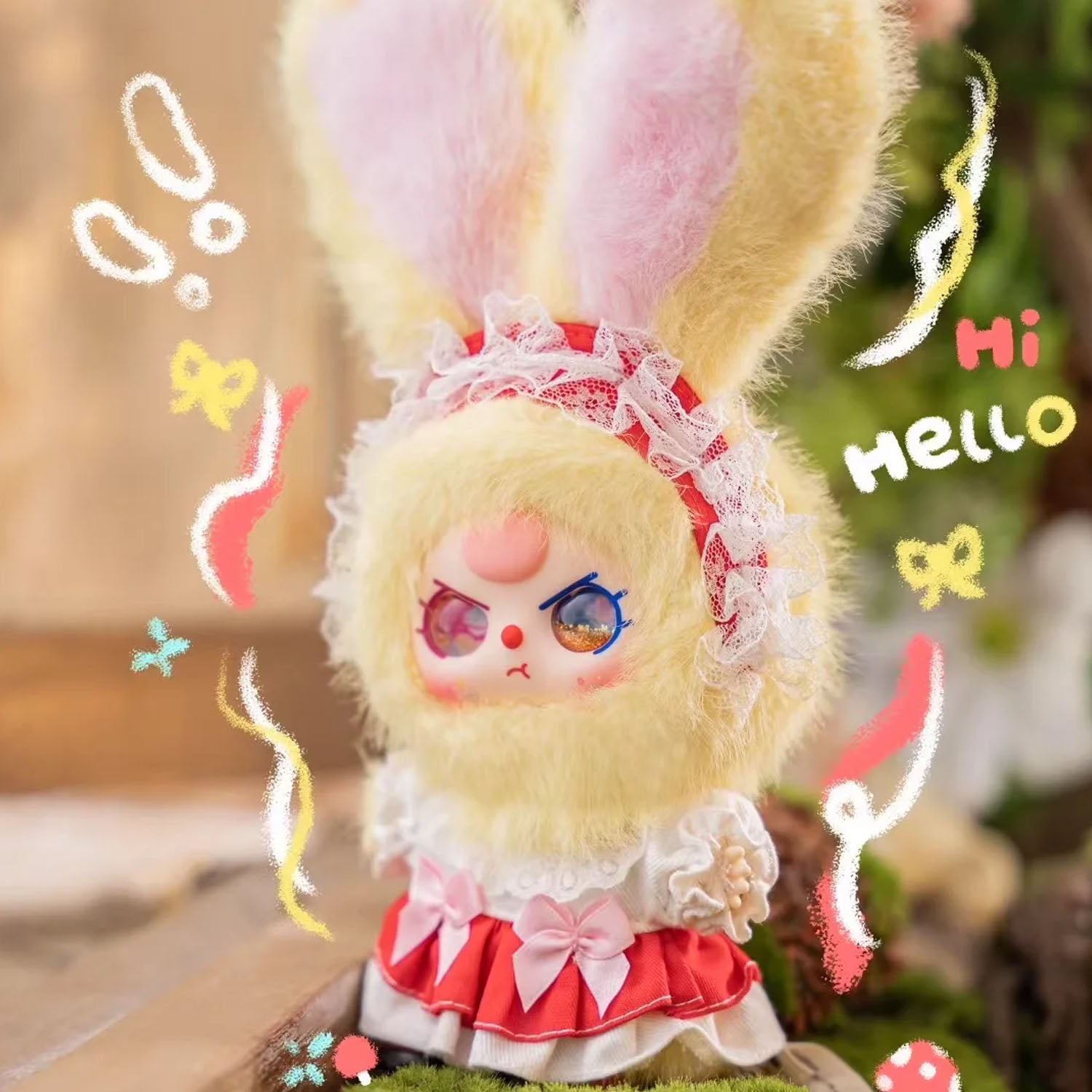 baby three ロリータ　100% Baby Three 100% Lolita Mini Series Plush Gift Box Comfirmed