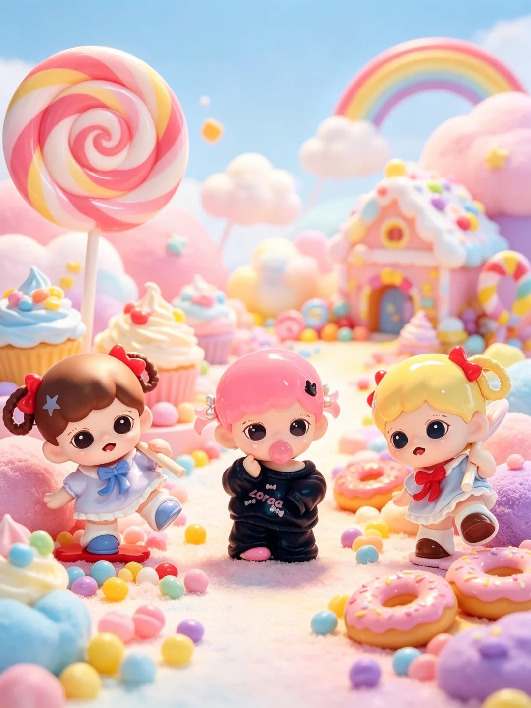 ZORAA Candy  Playtime Mini Serise Figures