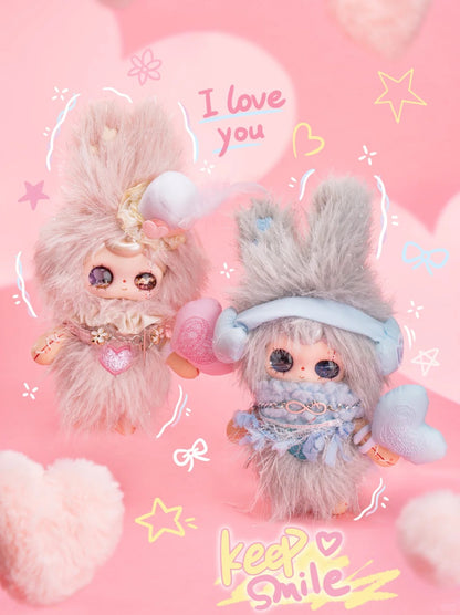 Yuna Valentine's Day Plush Keychain Pendant