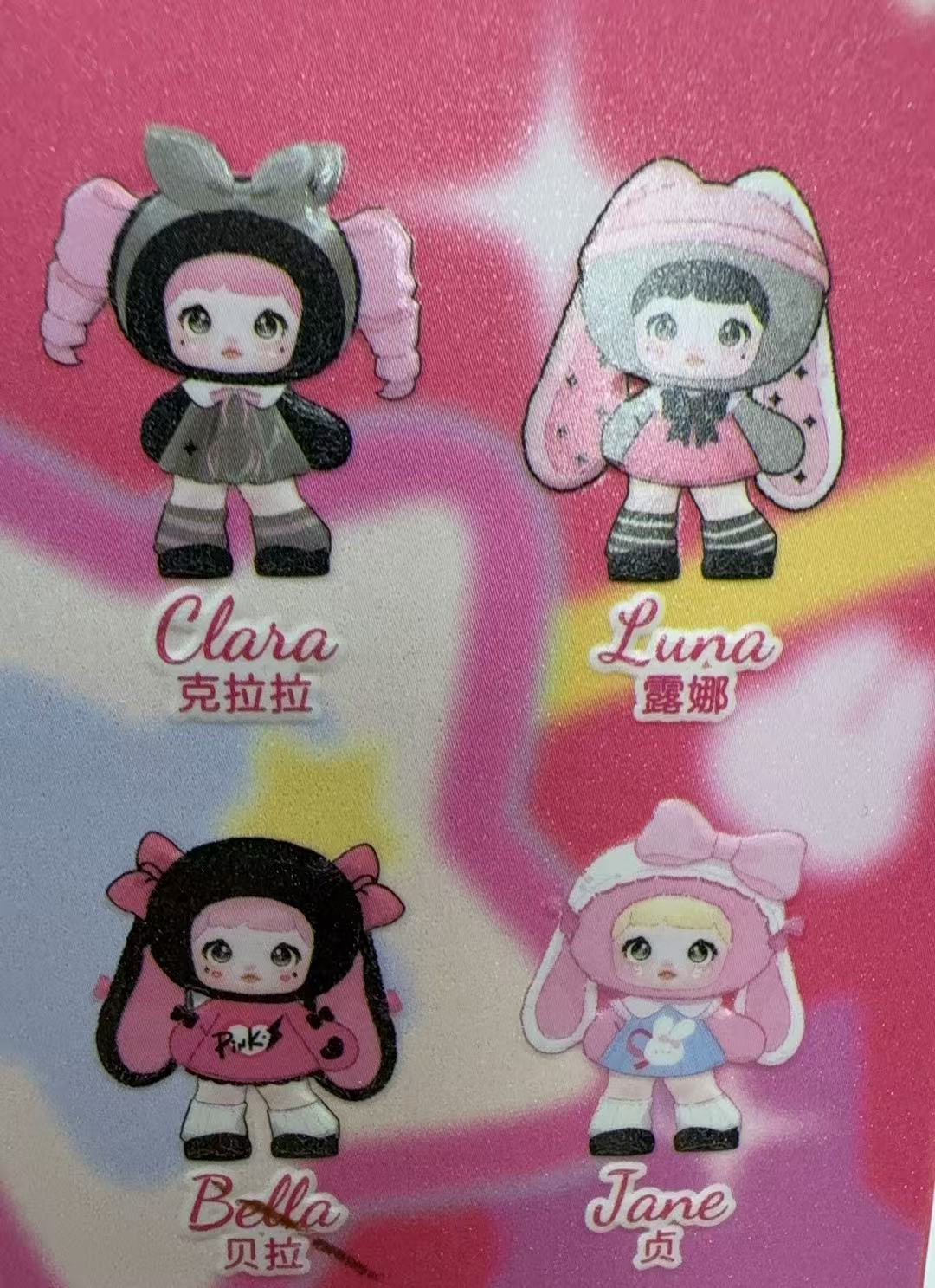 NOMMI Pink Energy Series Plush Blind Box
