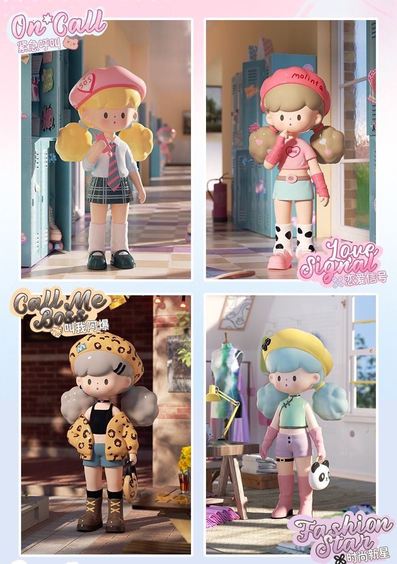 Molinta Gossip Club Series dolls