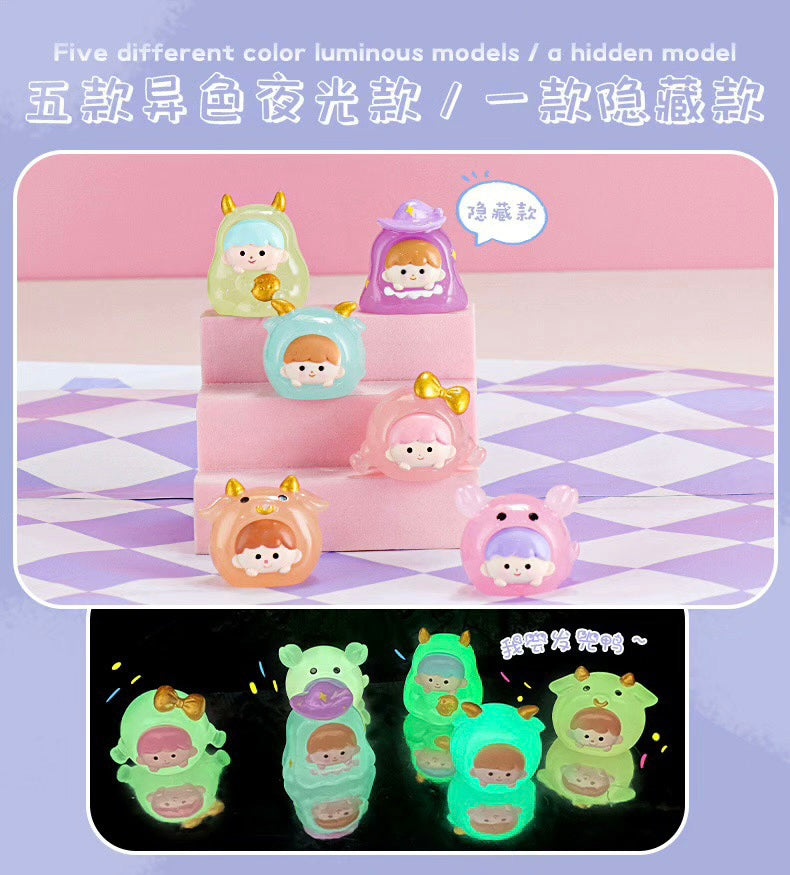 Twelve 12 Zodiac Sign Shop  Mini Bean Dolls Gift Set