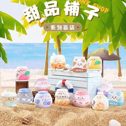 【Sale】Summer drink shop Mini Bean Series Dolls Gift Set