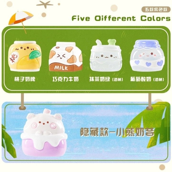 【Sale】Summer drink shop Mini Bean Series Dolls Gift Set