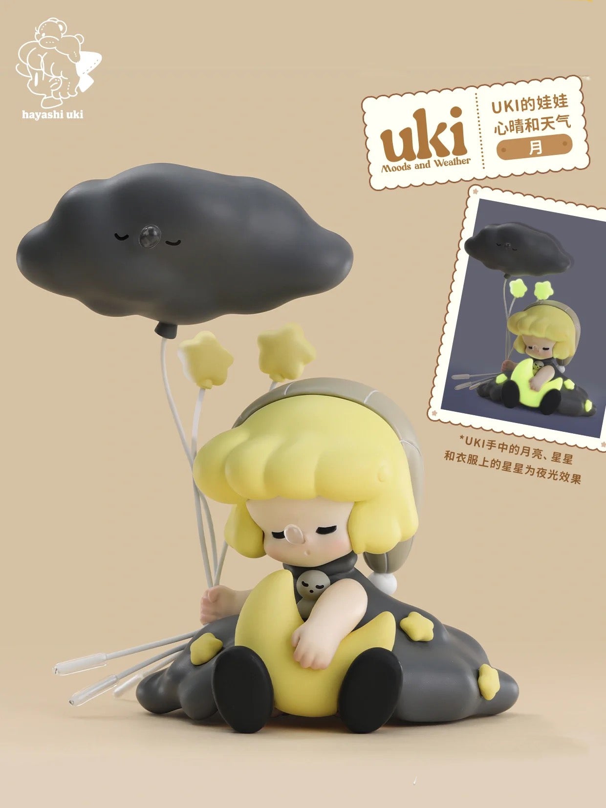 Uki Moods and Weather Series Dolls Blind Box