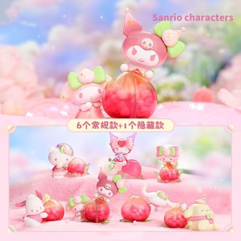 Sanrio Characters Vitality Peach Paradise Series Blind Box