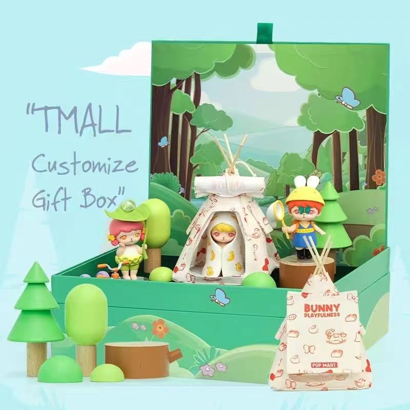 Bogo# buy 1  Get 1 Free Bunny Playfulness Series PVC Figures