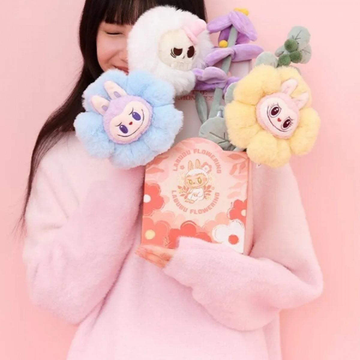 【Pre-order】City Limited-Flower Fairy Series Labubu Plush Bouquet Gifts..