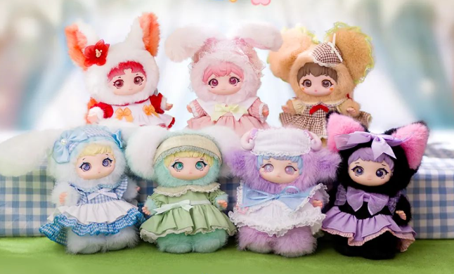 ZIYULI lolita secret garden tea party plush Series