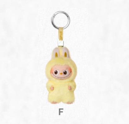 LABUBU V4 Mini Plush Keychain - Heart Code Series