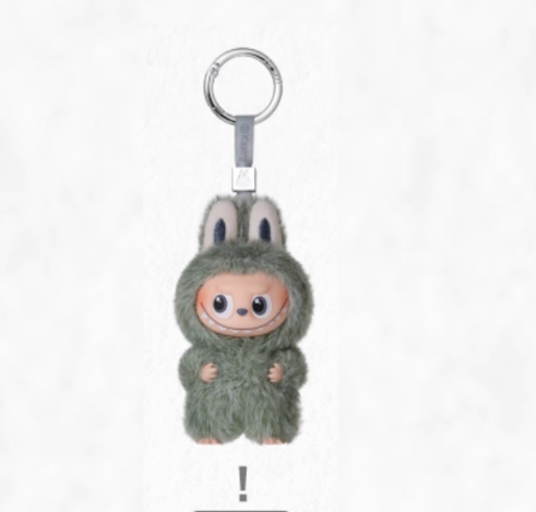 LABUBU V4 Mini Plush Keychain - Heart Code Series