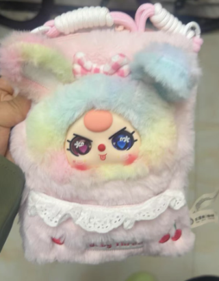 Baby Three Phone Bag Plush（Various eyes and facial expressions）