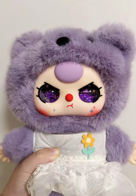 Baby Three 400% V3 Plush Series（Various eyes and facial expressions）