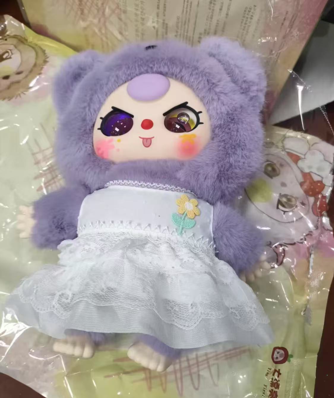Baby Three 400% V3 Plush Series（Various eyes and facial expressions）