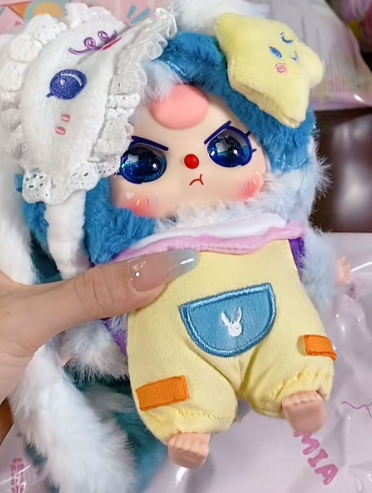 Baby Three Mia Meng You Ji Plush Blind Box（Various eyes and facial expressions）