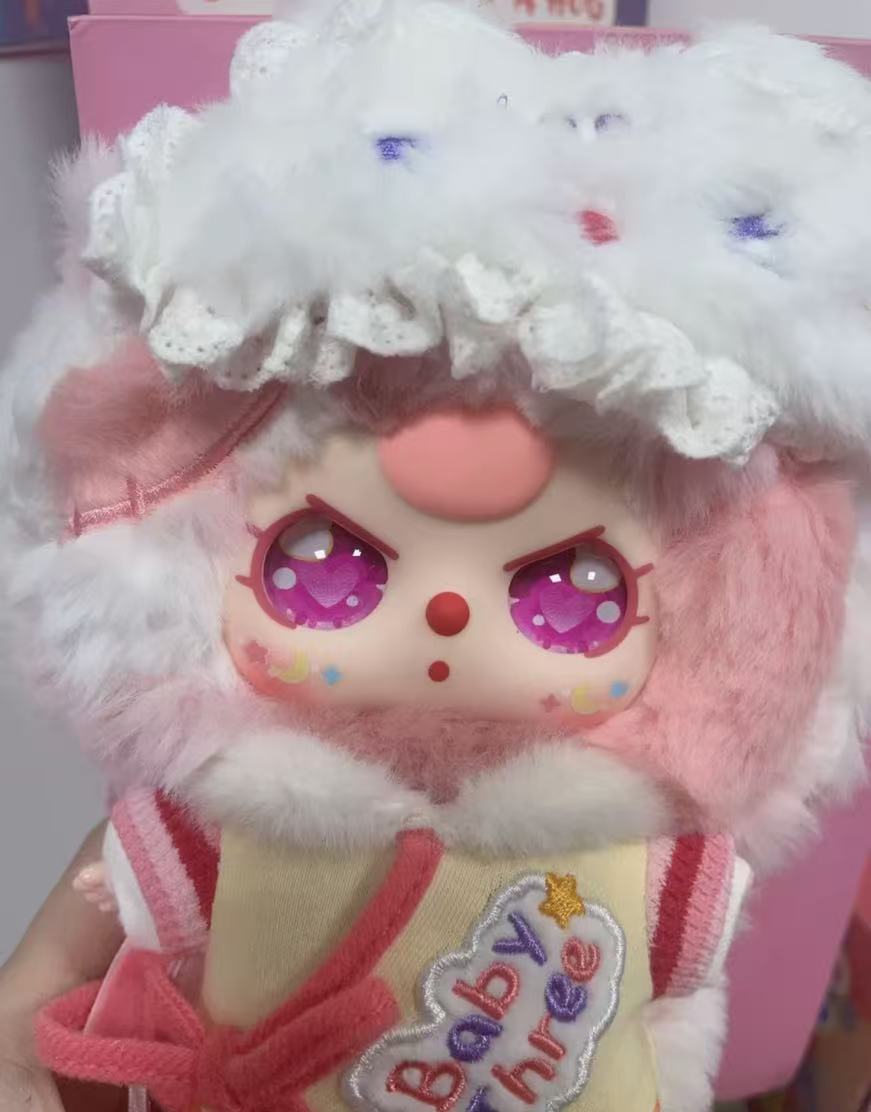 Baby Three Mia Meng You Ji Plush Blind Box（Various eyes and facial expressions）