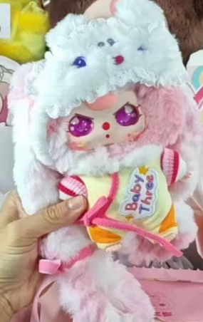 Baby Three Mia Meng You Ji Plush Blind Box（Various eyes and facial expressions）