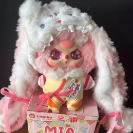 Baby Three Mia Meng You Ji Plush Blind Box（Various eyes and facial expressions）