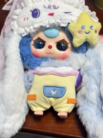 Baby Three Mia Meng You Ji Plush Blind Box（Various eyes and facial expressions）