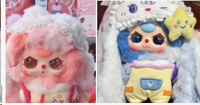 Baby Three Mia Meng You Ji Plush Blind Box（Various eyes and facial expressions）