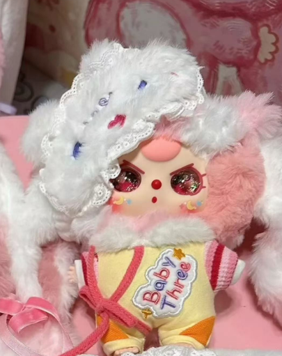 Baby Three Mia Meng You Ji Plush Blind Box（Various eyes and facial expressions）