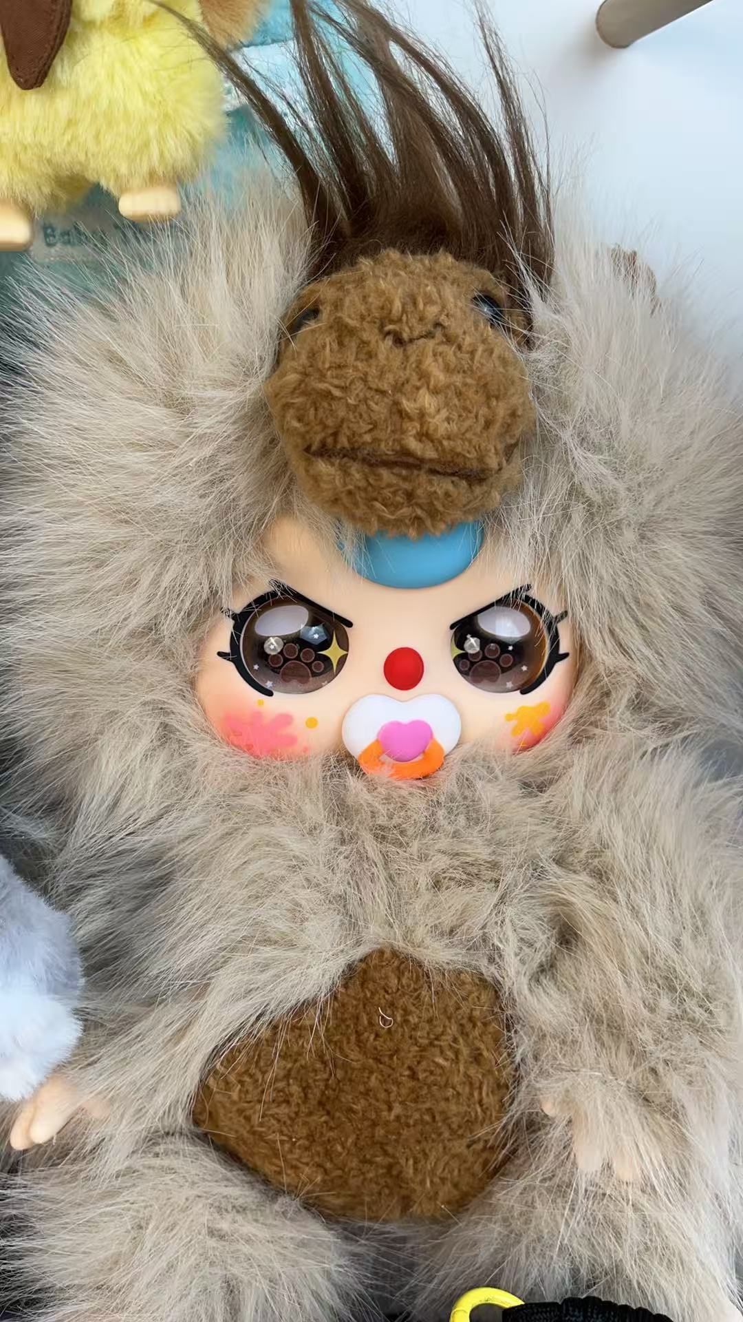 Baby Three 400% V3 Plush Series（Various eyes and facial expressions）