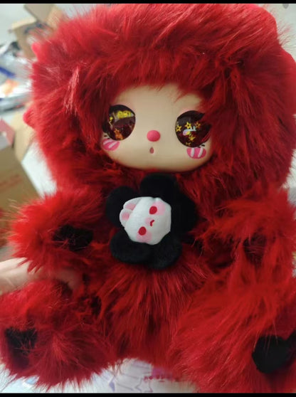 Lila 600% V2 Best Friend Afternoon Tea Plush（Various eyes and facial expressions）