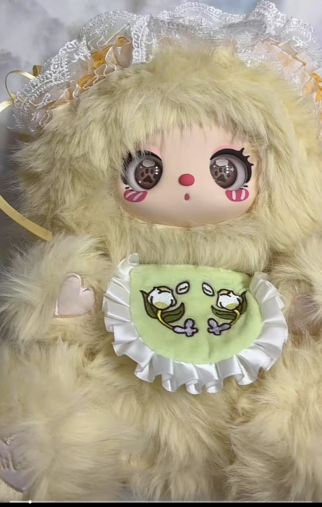 Lila 600% V2 Best Friend Afternoon Tea Plush（Various eyes and facial expressions）