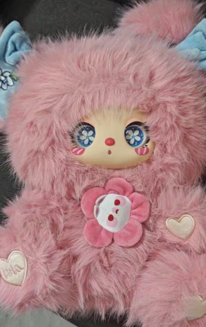 Lila 600% V2 Best Friend Afternoon Tea Plush（Various eyes and facial expressions）
