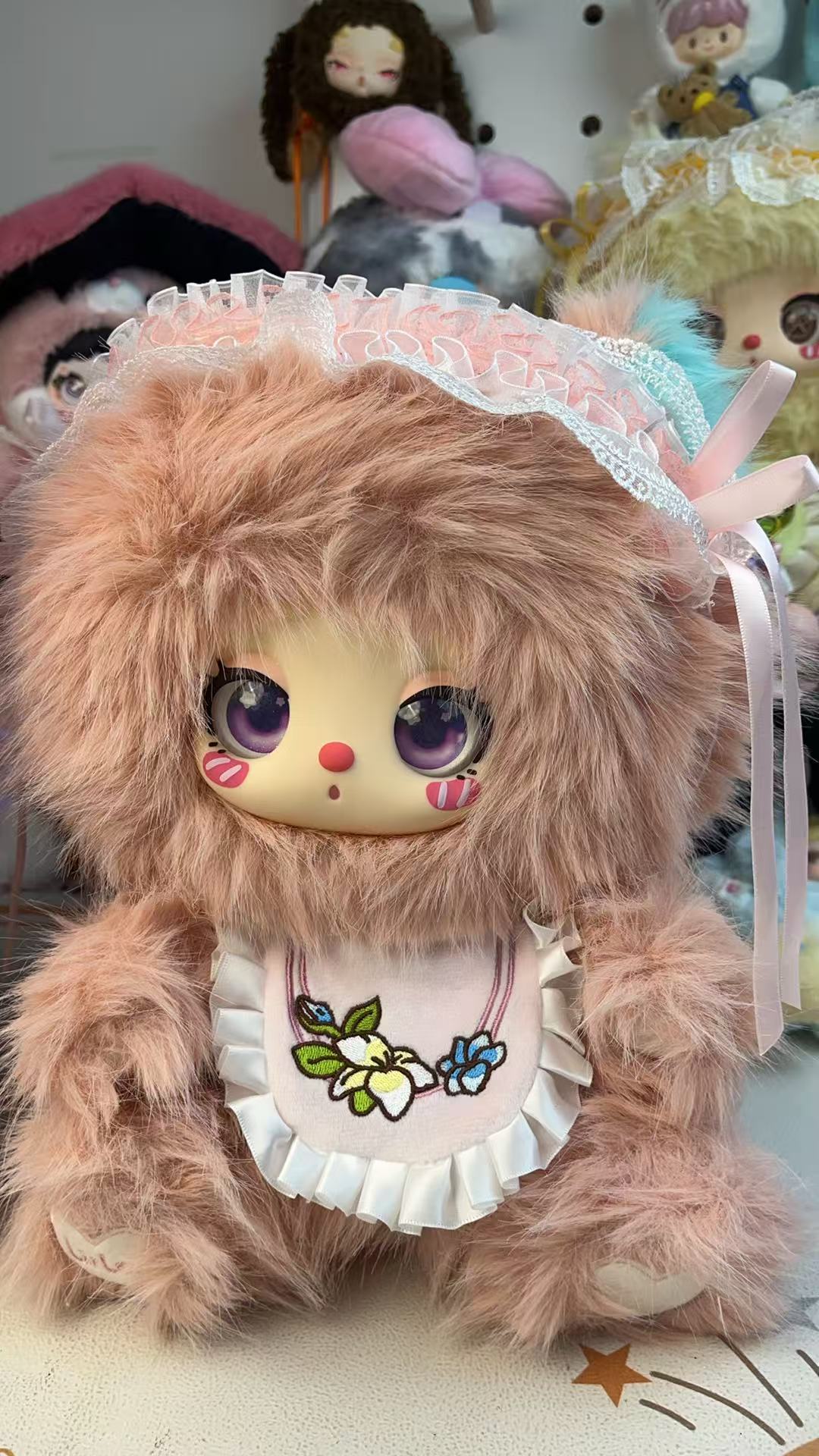 Lila 600% V2 Best Friend Afternoon Tea Plush（Various eyes and facial expressions）