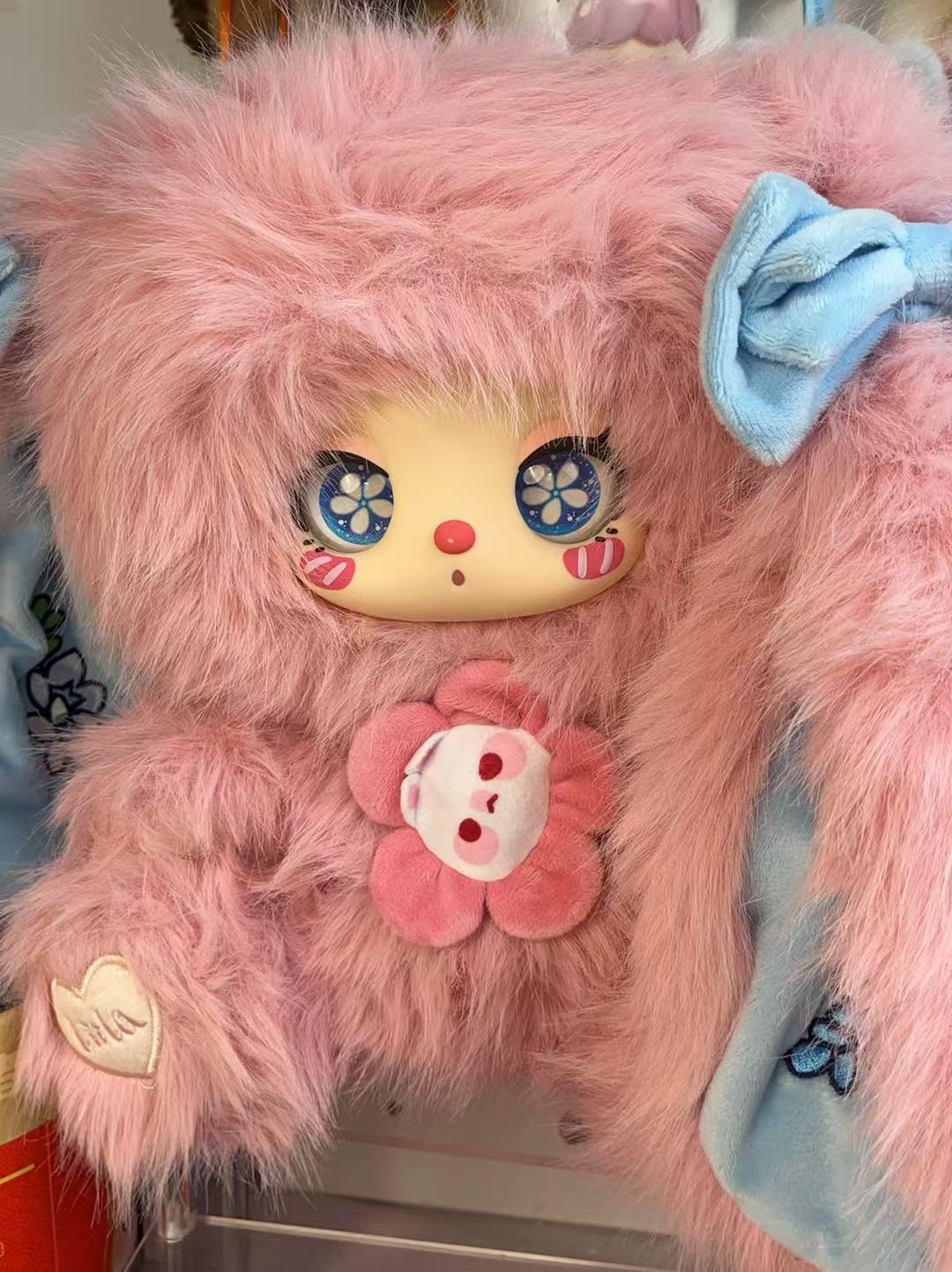 Lila 600% V2 Best Friend Afternoon Tea Plush（Various eyes and facial expressions）