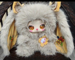 Lila 600% V2 Best Friend Afternoon Tea Plush（Various eyes and facial expressions）