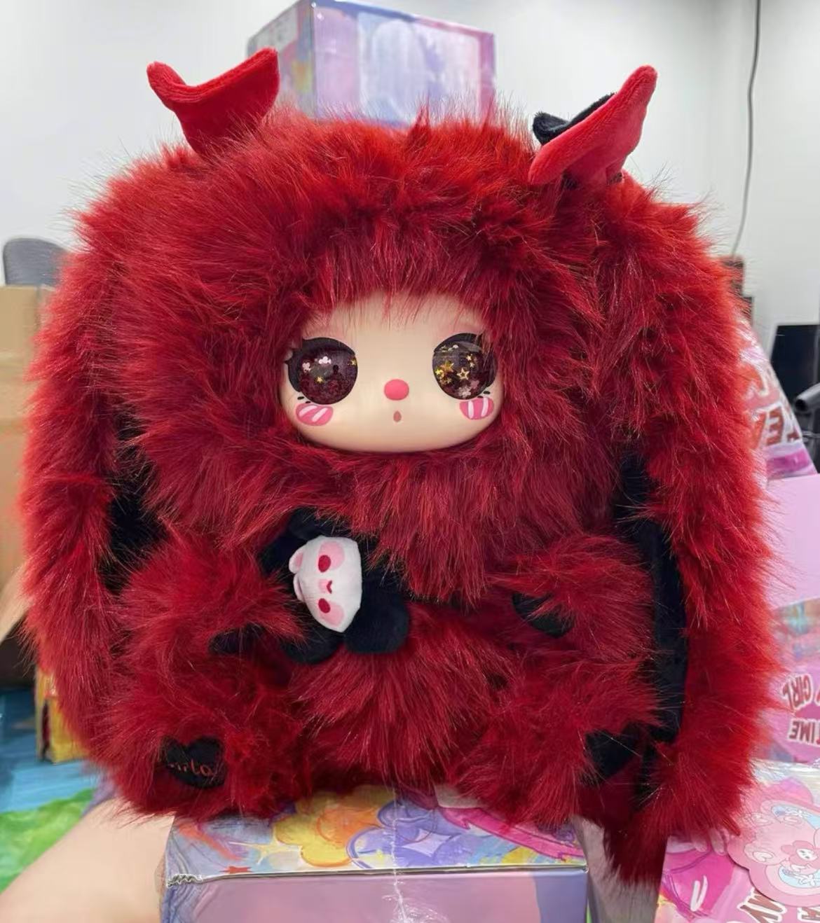 Lila 600% V2 Best Friend Afternoon Tea Plush（Various eyes and facial expressions）