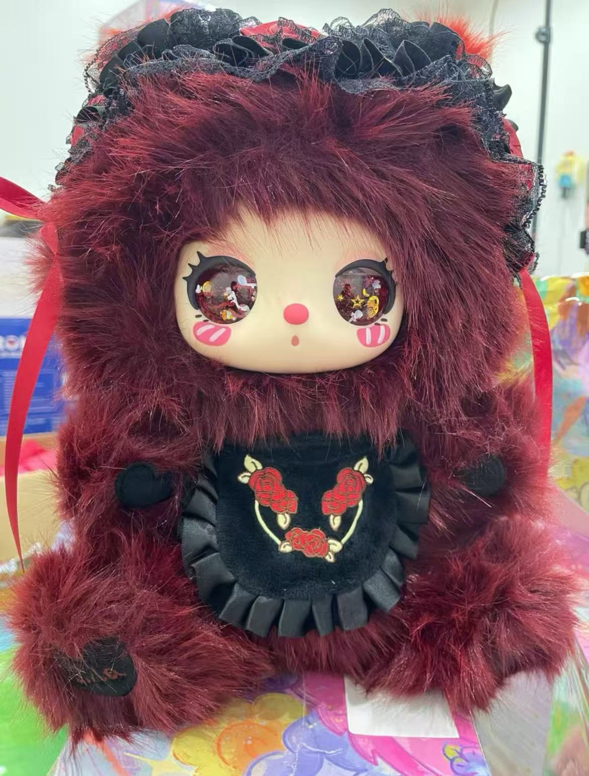 Lila 600% V2 Best Friend Afternoon Tea Plush（Various eyes and facial expressions）