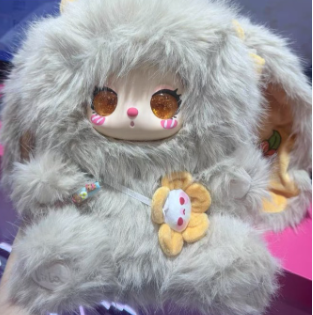 Lila 600% V2 Best Friend Afternoon Tea Plush（Various eyes and facial expressions）