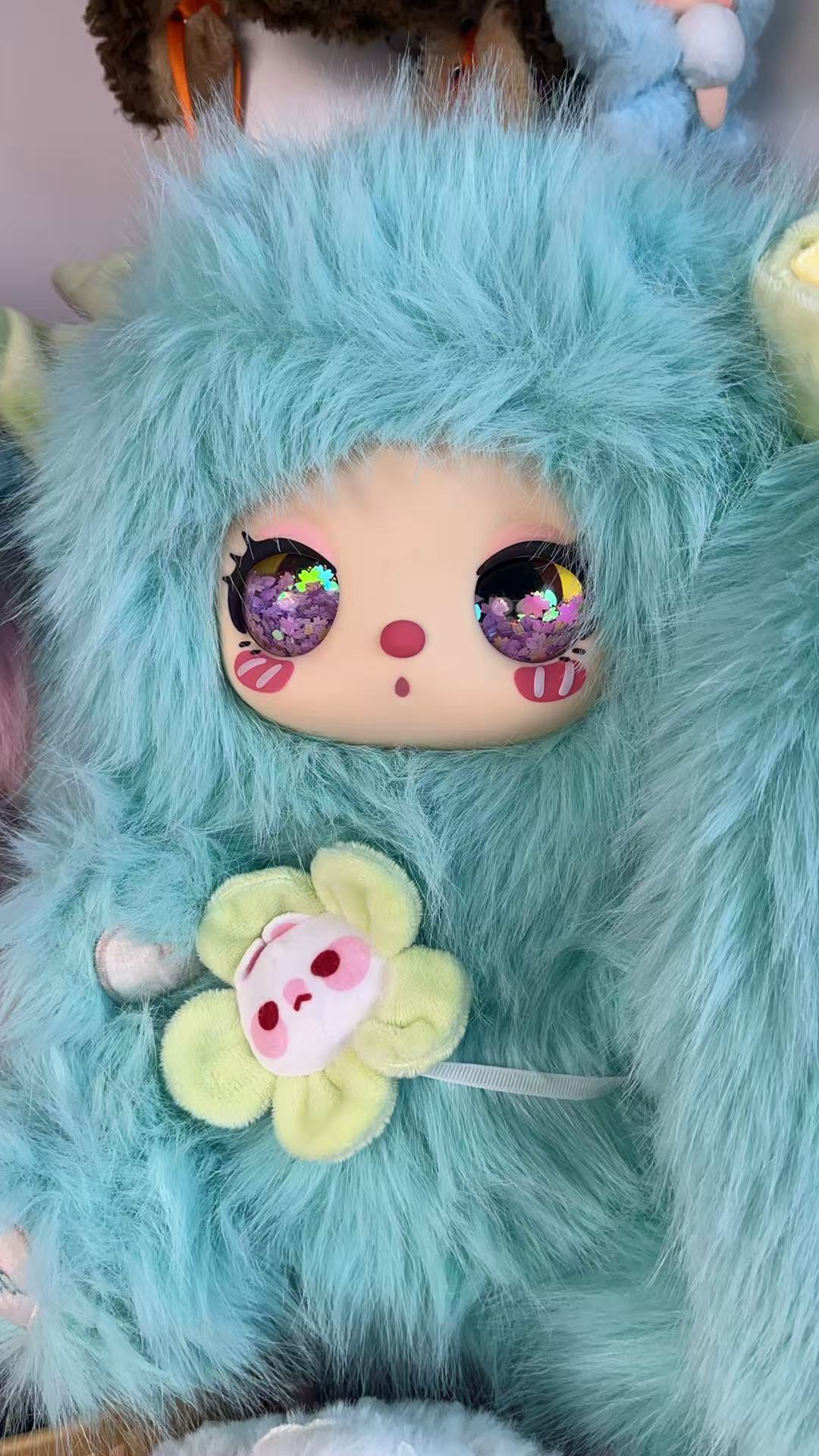 Lila 600% V2 Best Friend Afternoon Tea Plush（Various eyes and facial expressions）