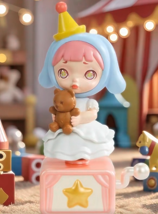 TOYCITY retro toy house series PVC