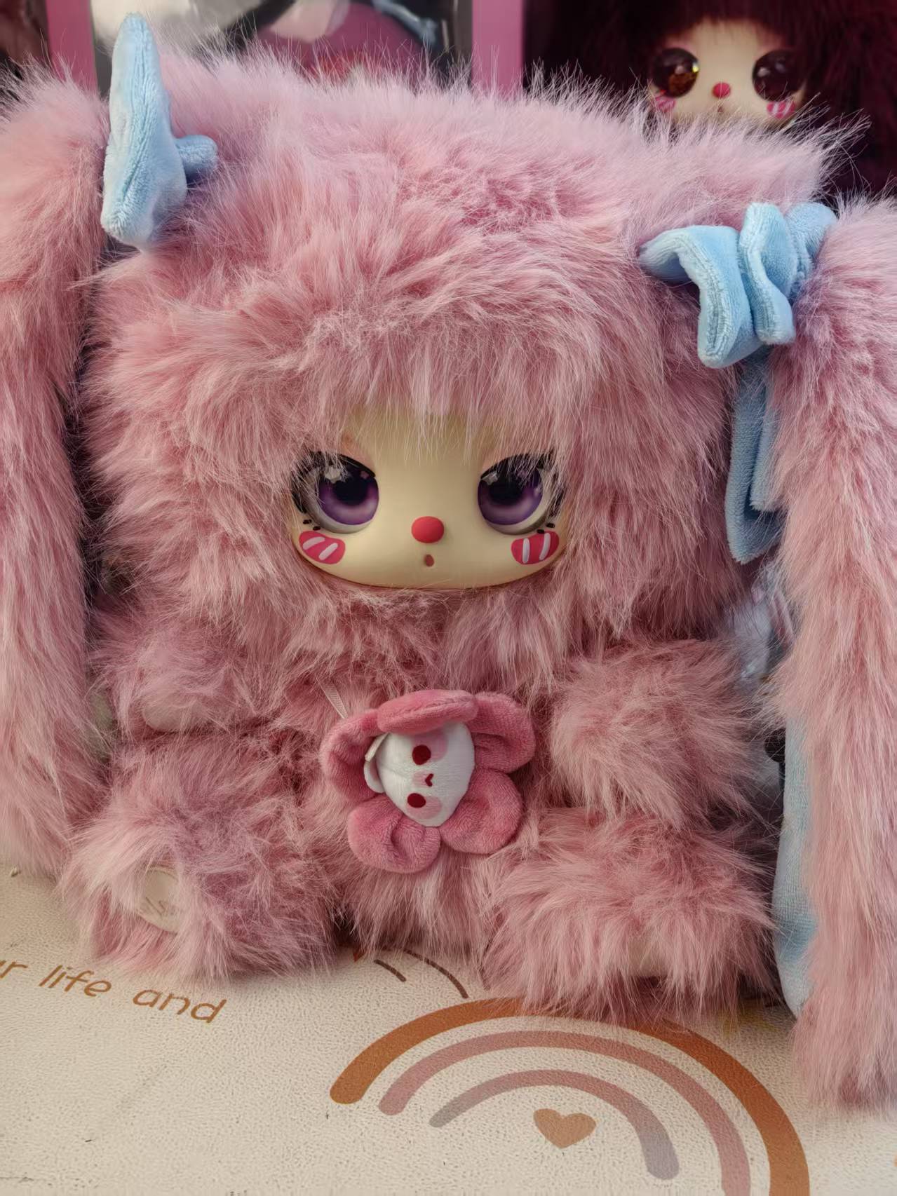 Lila 600% V2 Best Friend Afternoon Tea Plush（Various eyes and facial expressions）