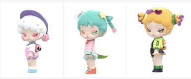【Sale#】DODO NAMI Trendy Block OOTD Series PVC Figures