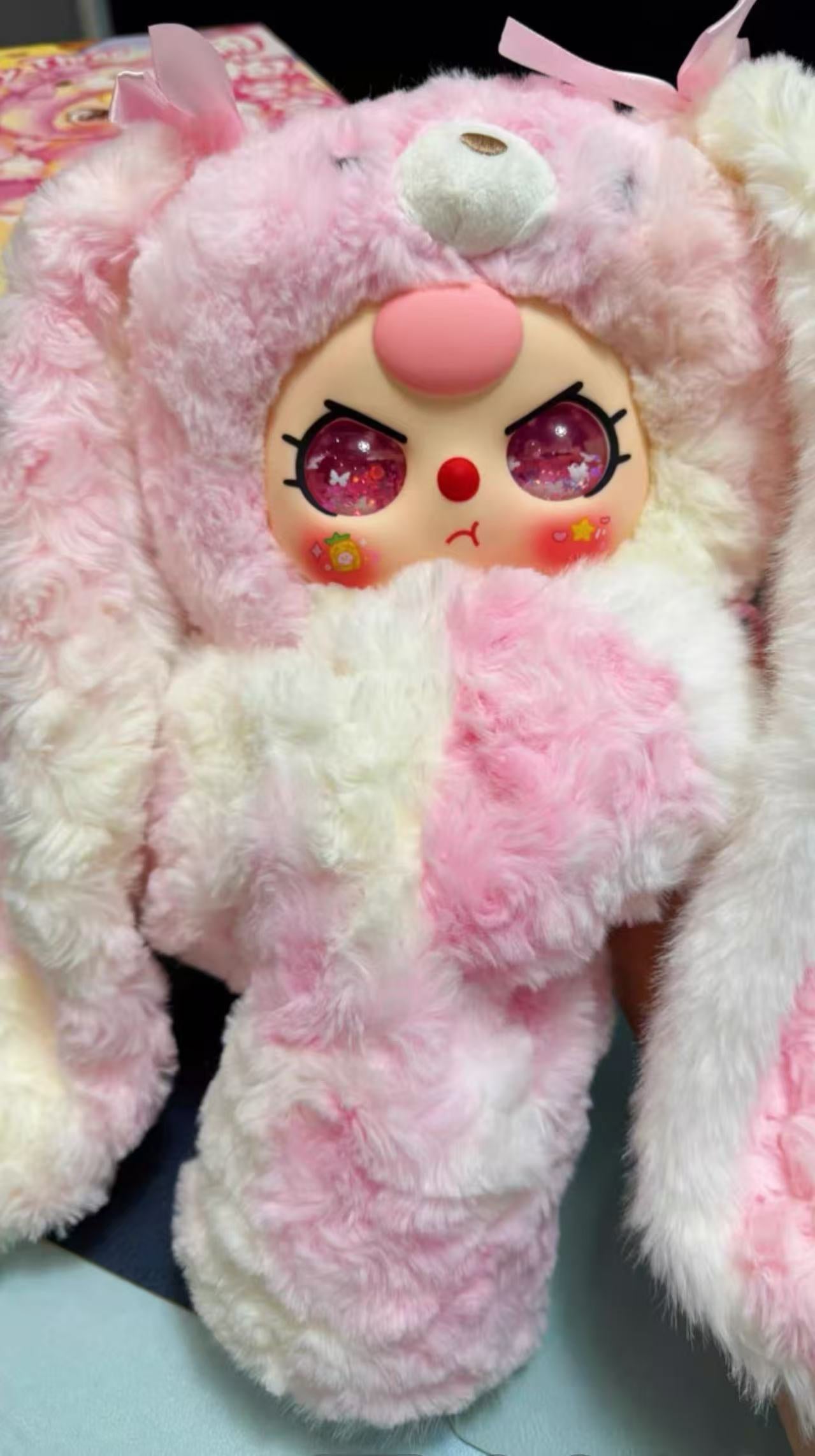 Q-Baby three Hug Baby - Plush Backpack