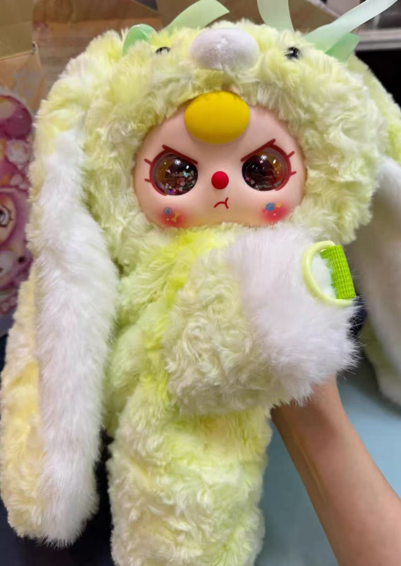 Q-Baby three Hug Baby - Plush Backpack