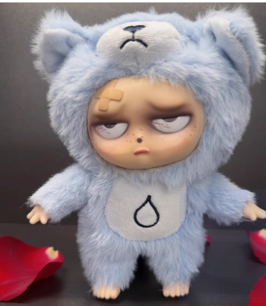 SLEEPLESS GRUMPIPI Series Plush Keychains（pre order）