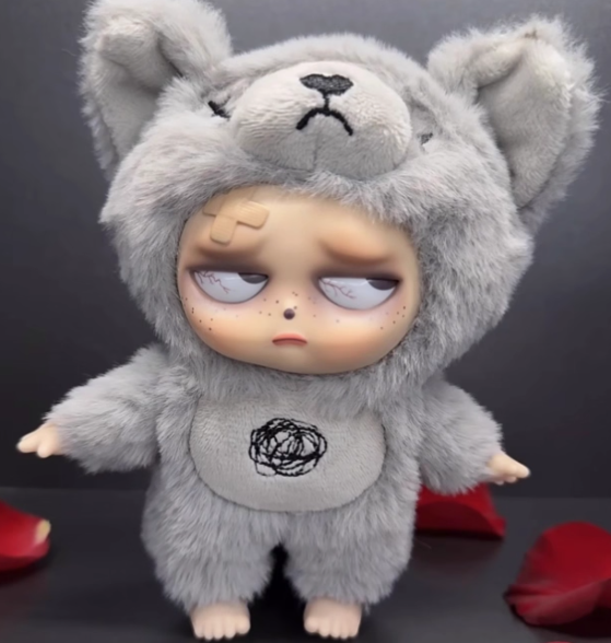 SLEEPLESS GRUMPIPI Series Plush Keychains（pre order）