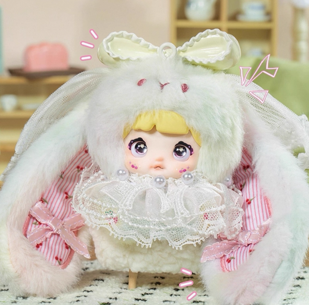 Nommi-V8 Nommi Baby Sweetheart Bunny Series Plush