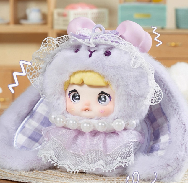 Nommi-V8 Nommi Baby Sweetheart Bunny Series Plush