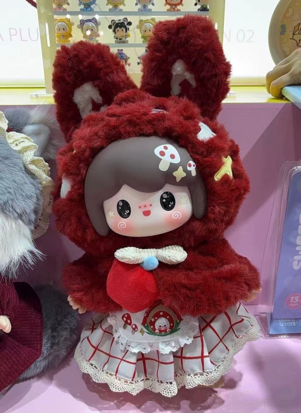 DouBao and UU Joint Plush 400%- Wolf Grandma and Little Red Riding Hood