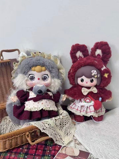 DouBao and UU Joint Plush 400%- Wolf Grandma and Little Red Riding Hood