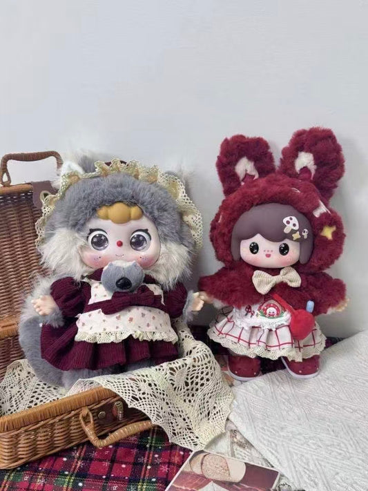 DouBao and UU Joint Plush 400%- Wolf Grandma and Little Red Riding Hood