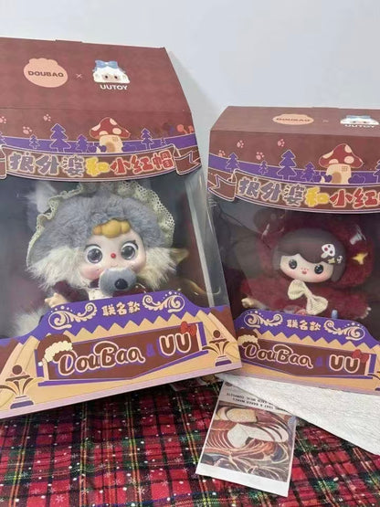 DouBao and UU Joint Plush 400%- Wolf Grandma and Little Red Riding Hood